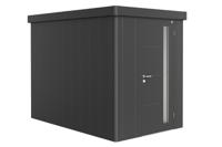 Biohort Neo 3A metalen tuinhuis enkele deur donkergrijs 3A 180x292 cm- Plat dak- Metaal- Biohort - thumbnail