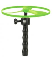 Toi-Toys flying discs air 12 cm groen/rood 3-delig - thumbnail