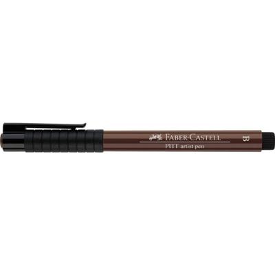 Faber Castell Tekenstift Pitt Artist Pen Brush - 169 caput mortuum