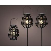 Solar Light (Ø14, H80cm) Zwart - 3 st. - thumbnail