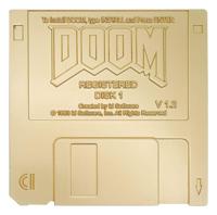 Doom Replik Floppy Disk Gold Plated Limited Edition - thumbnail