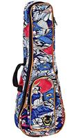 Ortega Keiki KUB-SR-CC Samurai gigbag voor concert ukelele - thumbnail