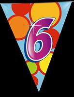 Haza Witbaard Vlaggenlijn 6 jaar, 10mtr. - thumbnail