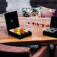 Bredemeijer Theedoos Bamboe 9-vaks - Zwart - thumbnail