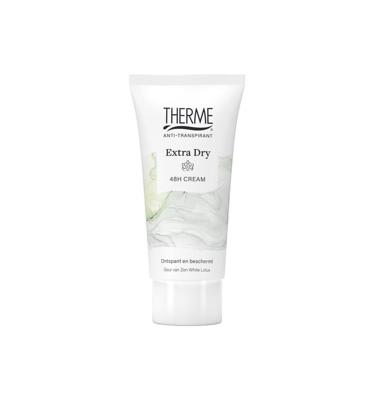Therme Anti-Transpirant Extra Dry 48h Cream - Zen White Lotus