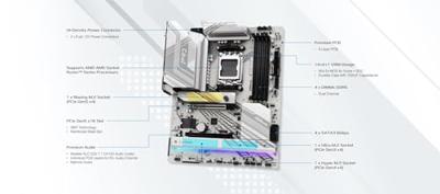Moederbord ASRock X870 Pro RS WiFi - thumbnail