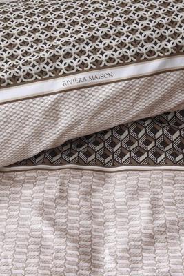 Rivièra Maison Rivièra Maison Kussensloop Lawrence Bruin 60x70 cm