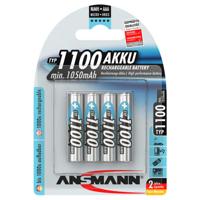 Ansmann GREEN-PRO 4x 1000mAh Micro AAA NiMH Accu - thumbnail