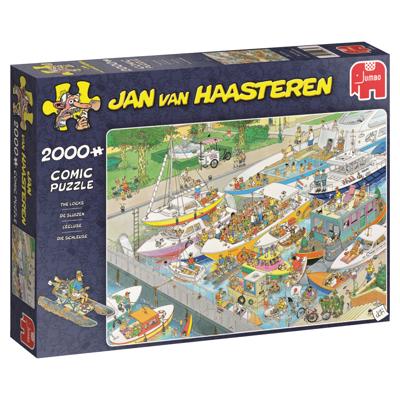Jan van Haasteren The Locks 2000 pcs Legpuzzel 2000 stuk(s) Jan van Haasteren The Locks 2000 pcs Legpuzzel 2000 stuk(s)