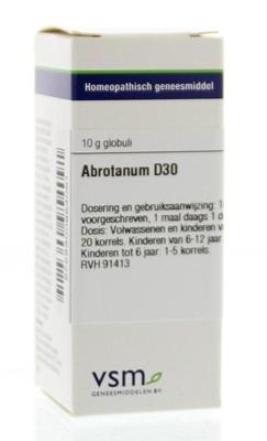 VSM Abrotanum D30 10 Gram VSM Abrotanum D30 10 Gram