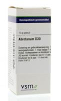 VSM Abrotanum D30 10 Gram - thumbnail