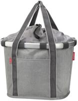 RIXEN & KAUL shoppertas "bikebasket" shopping bag bikebasket herringbone gray - thumbnail