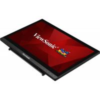 VIEWSONIC TD1630-3 39,6 cm 16 inch 1366x768 10-punts multitouch 190 nits VGA HDMI luidsprekers bookstand stijl HD 16 inch zwart - thumbnail
