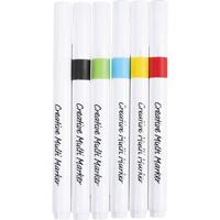 Creativ Company Creatieve multi stift, lijndikte 4 mm, diverse kleuren, 6 stuk/ 1 doos - thumbnail