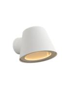 Lucide DINGO-LED - Wandlamp Binnen/Buiten - LED Dimb. - GU10 - 1x5W 3000K - IP44 - Wit - thumbnail