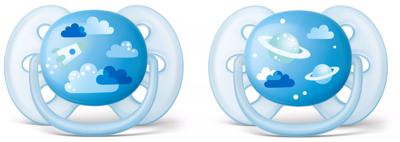 Philips Avent Fopspeen Soft Deco Boy 2 Stuks +6m