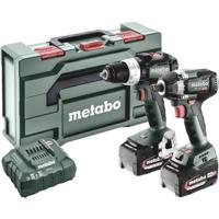 Metabo Accu Combo Set 2.9.3 | BS 18 LT BL (Boorschroefmachine) + SSW 18 LT 300 BL (Slagmoersleutel) | 18 V | 2x 5.2Ah, ASC 55 | In Metabox - 685203000 - thumbnail