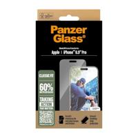 PanzerGlass Classic Fit 2876 Screenprotector (glas) Apple iPhone 16 Pro Max 1 stuk(s) Anti-vingerafdruk, Krasvast - thumbnail
