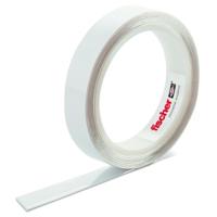 Dubbelzijdig plakband Fischer 3 m x 19 mm Wit - thumbnail