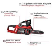 Einhell GE-LC 18/25 Li BL-Solo Accu-kettingzaag Accu Lengte mes 250 mm Softgriff - thumbnail