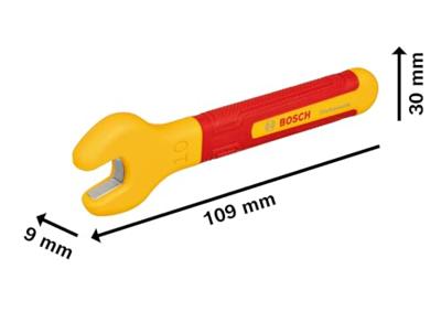 Bosch Professional 1600A02NF0 1600A02NF0 Enkelvoudige steeksleutel