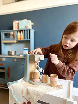 Houten koffiemachine set ''Tasty''