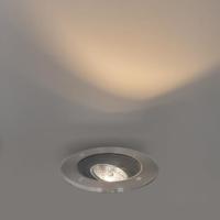 QAZQA Set van 6 moderne buiten grondspots staal AR70 verstelbaar IP65 - thumbnail