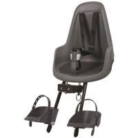 Mini Go Macaron Grey Voorstoeltje - thumbnail