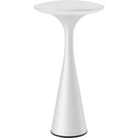 LED Tafellamp Draadloos Oplaadbaar - Brinton Avior - Aanpasbare Lichtkleur 3000K-4000K-6500K - Spatwaterdicht IP44 - USB-C - Wit - thumbnail