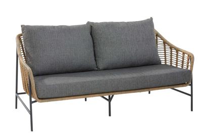Timor living bench 2.5 seaters Harvest with 3 cushions | 4 Seasons Outdoor Timor living bench 2.5 seaters Harvest with 3 cushions | 4 Seasons Outdoor