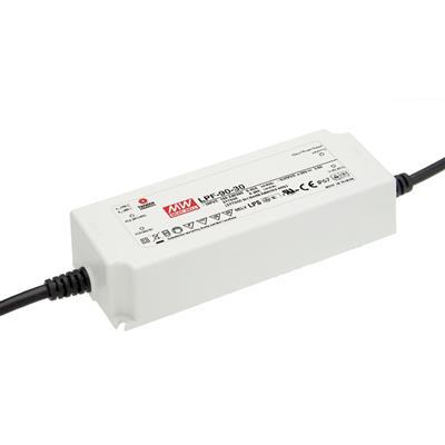 MEAN WELL LPF-90-20 LED-driver, LED-transformator Constante spanning, Constante stroomsterkte 90 W 4.5 A 12 - 20 V/DC Niet dimbaar, PFC-schakeling, MEAN WELL LPF-90-20 LED-driver, LED-transformator Constante spanning, Constante stroomsterkte 90 W 4.5 A 12 - 20 V/DC Niet dimbaar, PFC-schakeling,