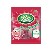 Lutti aardbeien zakje (12x 80g) - thumbnail