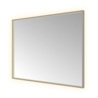 Hotbath &More Mirrors Square LED Badkamerspiegel - Rechthoek - 80 x 100 cm - Geborsteld Gunmetal - thumbnail