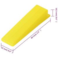 VidaXL Tegelwiggen 500 st - thumbnail