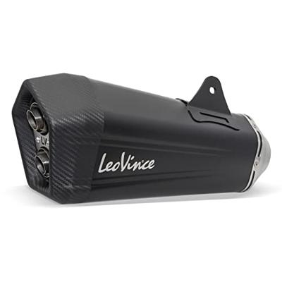 LeoVince Geluiddemper "sbk lv-12 black edition schalld leo slipon lv-12 sw