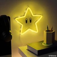 Super Mario LED Wall Lamp Light Super Star Neon - thumbnail