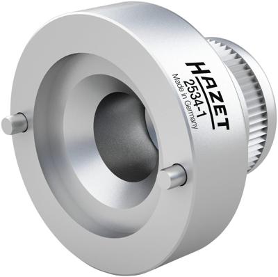 HAZET Klemschijf-(de)montagegereedschap 2534-1 · 1/4 inch (6,3 mm) vierkant hol · Tapprofiel massief · Lengte: 22 mm