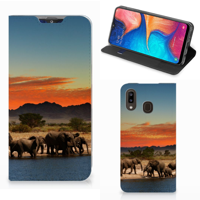 Samsung Galaxy A30 | Hoesje maken | Olifanten - thumbnail