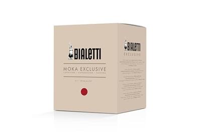 Italiaanse Koffiepot Bialetti MOKA EXCLUSIVE Rood Aluminium 3 Koppar