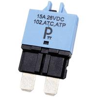 PARTS PTT Circuit Breaker Standard, type 3, Manual Reset, 15A C001-102-0094 Zekeringautomaat 15 A Blauw 1 stuk(s) - thumbnail