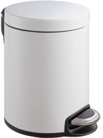 EKO Serene Pedaalemmer 5L Geborsteld RVS - thumbnail