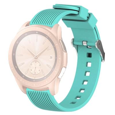 Verticale Nerf polsband horlogeband voor Galaxy Watch 42mm (mintgroen)