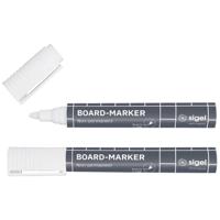 Sigel BA715 BA715 Glasboardmarker Wit 2 mm, 3 mm 2 stuk(s) - thumbnail