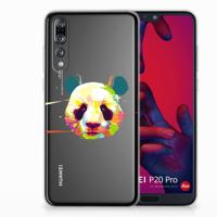 Huawei P20 Pro Telefoonhoesje met Naam Panda Color - thumbnail