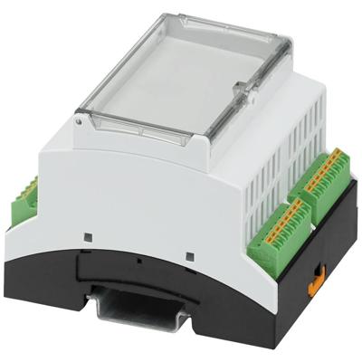 Phoenix Contact BC 71,6-KIT-U11-7035 + 4SPTA8 1311007 Elektronicabehuizing 71.6 x 89.7 x 60.7 Polycarbonaat Grijs-wit (RAL 7035), Zwart (RAL 9005) 1 stuk(s)