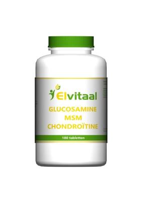 Elvitum Glucosamine MSM chondroitine 90 Tabletten