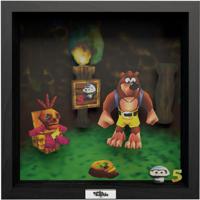 Pixel Frame - Banjo & Kazooie - Mumbo's Mountain (23cm x 23cm) - thumbnail
