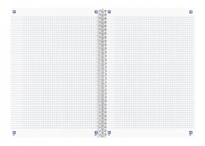 Oxford Touareg spiraalschrift, 180 bladzijden, ft A5, geruit 5 mm, geassorteerde kleuren