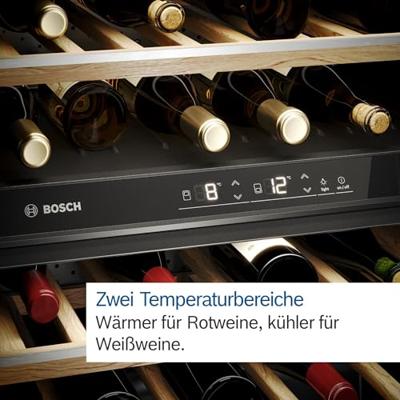 Bosch KWK16ABGB Wijnkoelkast Zwart - thumbnail