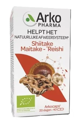 Reishi shiitake maitake bio 40 Capsules